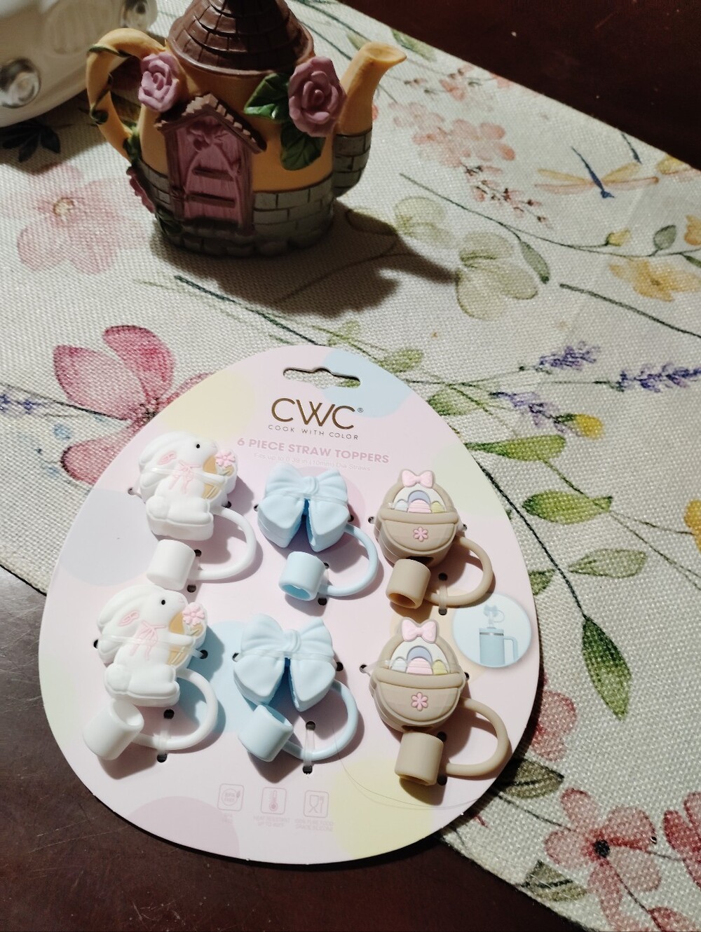 CWC 6-piece straw topper set - Picture 4 of 5
